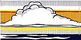 Roy Lichtenstein Cloud and Sea, 1964 painting